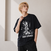 キャラクター トップス 赤い彗星 グラフィックデザイン ユニセックス 半袖 Tシャツ