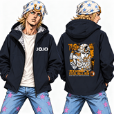 スタンド使い イラスト アウター JOHNNY メンズ 防風 防寒 ジャケット
