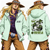 スタンド使い イラスト アウター ZEPPELI メンズ 防風 防寒 ジャケット