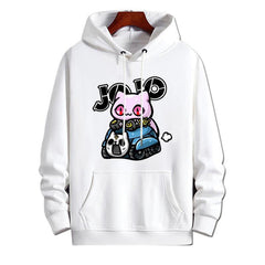 スタンド使い イラスト トップス Killer Queen ユニセックス フード付き パーカー その1