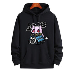 スタンド使い イラスト トップス Killer Queen ユニセックス フード付き パーカー その1