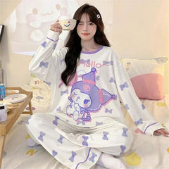 可愛いキャラ ゆるかわ キャラ ルームウェア 寝間着 パジャマ レディース セットアップ