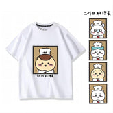 可愛いキャラ ゆるかわ トップス 初代と二代目料理長 ユニセックス 半袖Tシャツ