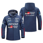 バイカースタイル プロレーサー風 メンズ 防風 防寒 レーシングジャケット