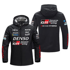 バイカースタイル プロレーサー風 メンズ 防風 防寒 レーシングジャケット