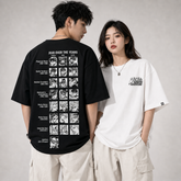 スタンド使い イラスト トップス JOJO OVER THE YEARS ユニセックス 半袖 Tシャツ