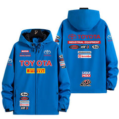 バイカースタイル アウター モータースポーツ系 メンズ 防風 防寒 レーシングジャケット