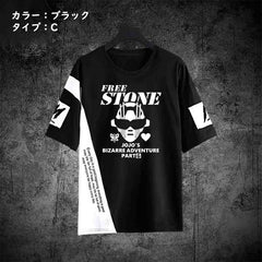 スタンド使い イラスト トップス スタンドパワー ユニセックス 半袖Tシャツ