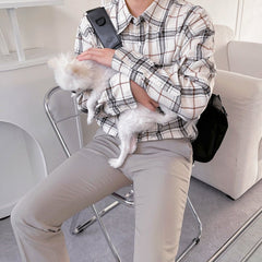 Casual check shirt or1298
