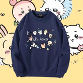可愛いキャラ ゆるかわ トップス 家族写真 ユニセックス 長袖 スウェット