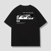 スタンド使い イラスト トップス STAR AND THE SEA ユニセックス 半袖Tシャツ