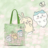 可愛いキャラ ゆるかわ バッグ 手提げで使いやすい!ユニセックス 軽量&収納力抜群 キャンバス トートバッグ