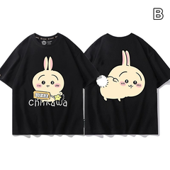 可愛いキャラ ゆるかわ トップス ラーメン食べたい ユニセックス 半袖Tシャツ