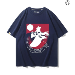 東方Project 二次創作 キャラクター モチーフ ユニセックス 半袖Tシャツ