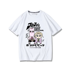 スタンド使い イラスト トップス キャラクタープリント ユニセックス 半袖Tシャツ