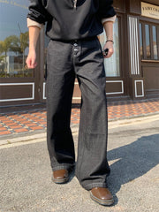 リジッドブラック ストレートデニム OR5071