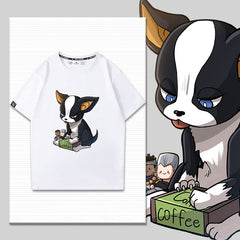 スタンド使い イラスト トップス イギー ユニセックス 半袖 Ｔシャツ