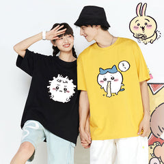 ちいかわシリーズ トップス 複雑な気持ち ‌ユニセックス 半袖Ｔシャツ