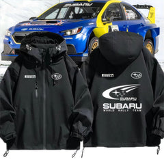 バイカースタイル アウター モータースポーツテイスト 防風 防寒 レーシングジャケット