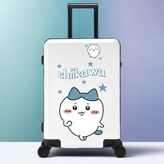 可愛いキャラ ゆるかわ キャリーケース 学生向け TSAロック、ドリンクホルダー付き 旅行用 ユニセックス キャリーバッグ