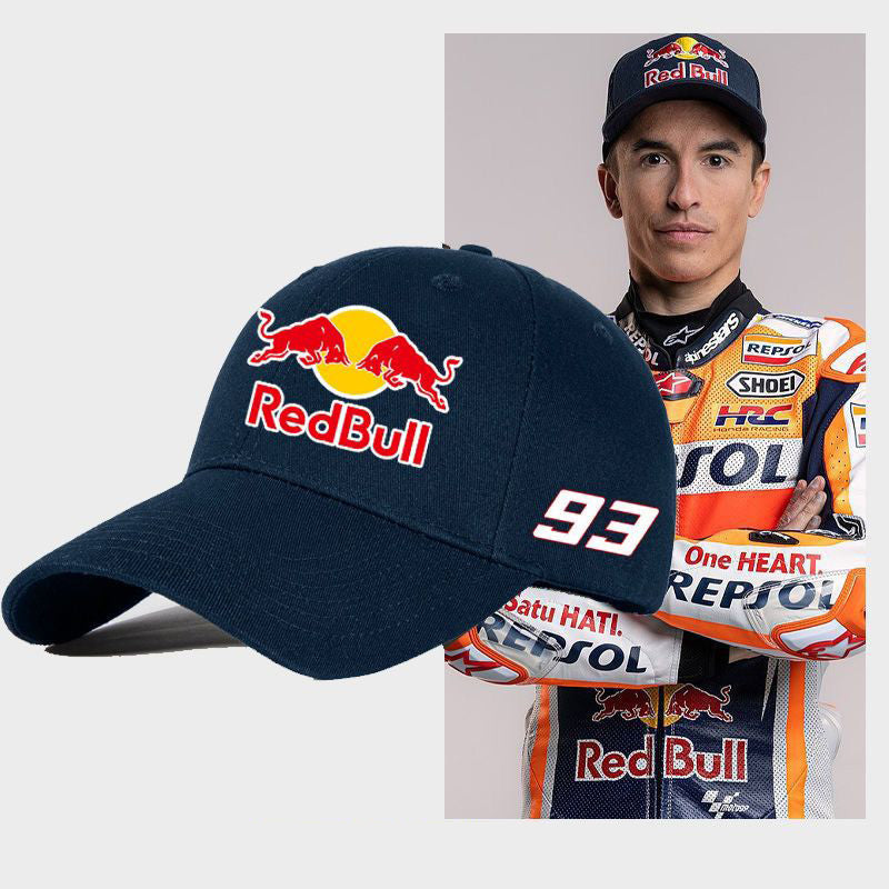 バイカースタイル 帽子 RED BULL ロゴ ユニセックス キャップ