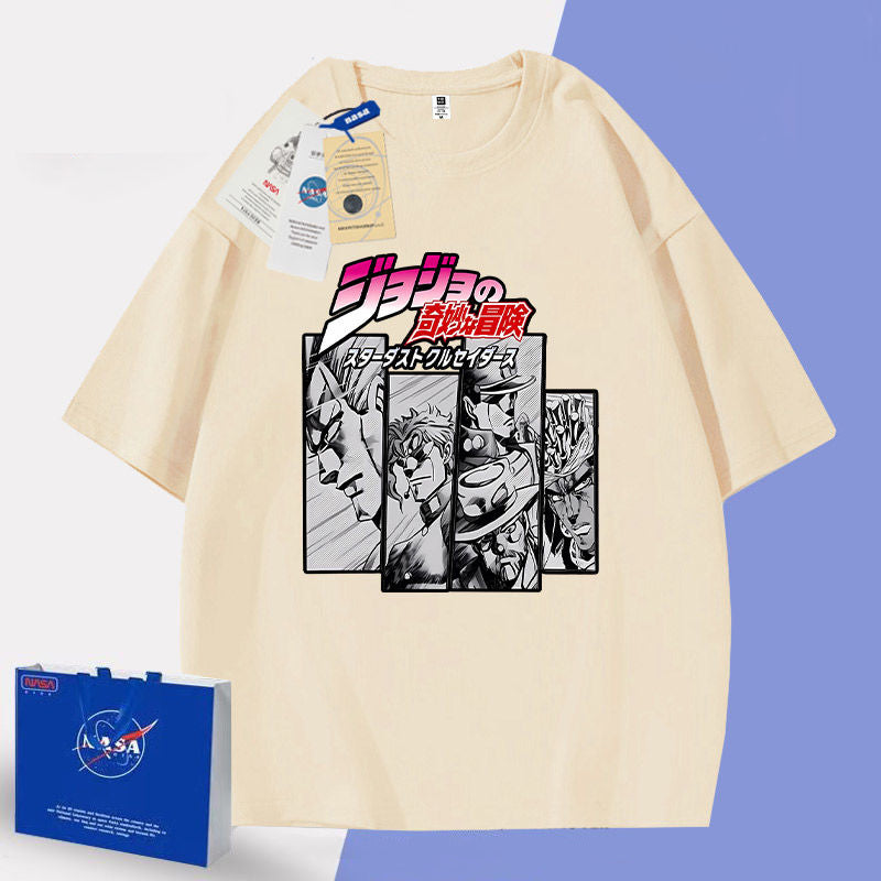 JOJOシリーズ トップス スターダストクルセイダース 半袖Ｔシャツ