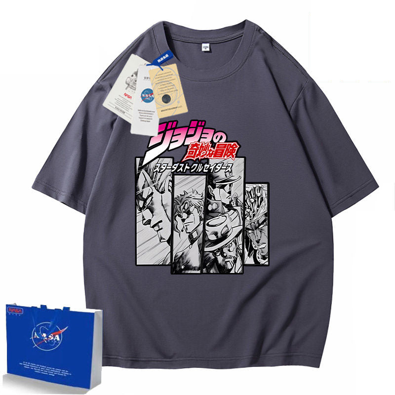 JOJOシリーズ トップス スターダストクルセイダース 半袖Ｔシャツ