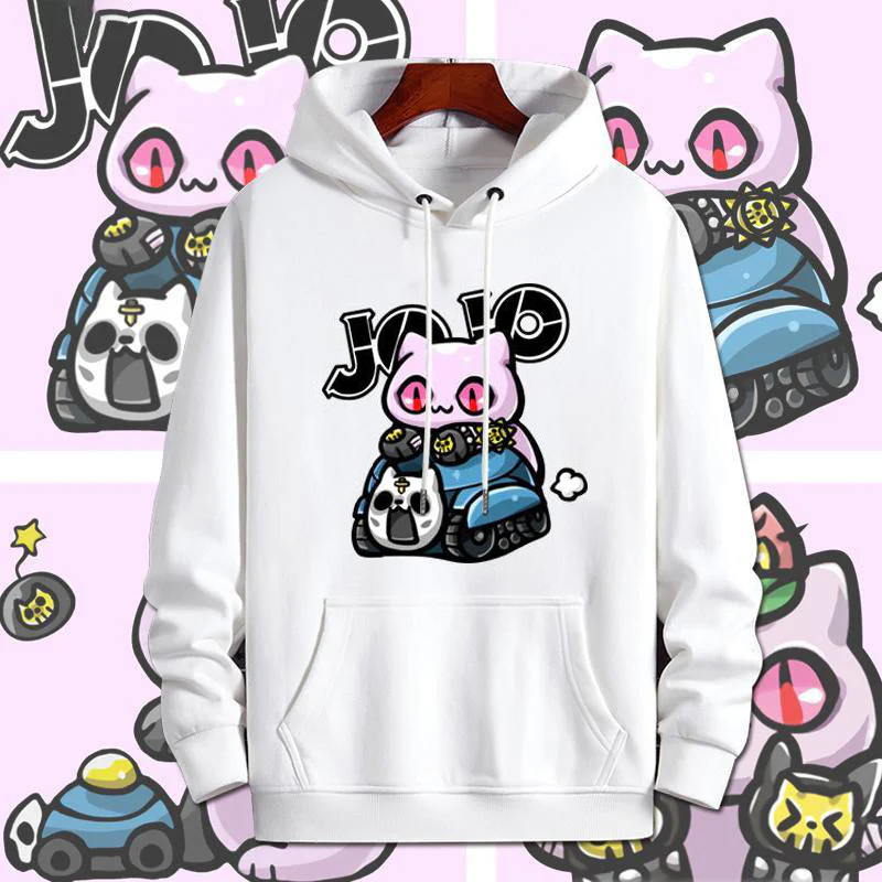 スタンド使い イラスト トップス Killer Queen ユニセックス フード付き パーカー その１