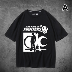 キャラクター トップス 格闘ゲーム風 ユニセックス 半袖Ｔシャツ