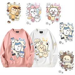 可愛いキャラ ゆるかわ トップス 楽しい週末 ユニセックス 長袖 スウェット