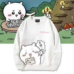 可愛いキャラ ゆるかわ トップス やっと合格 ユニセックス 長袖 スウェット