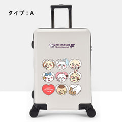 可愛いキャラ ゆるかわ キャリーケース TSAロック付き 旅行用 ユニセックス キャリーバッグ
