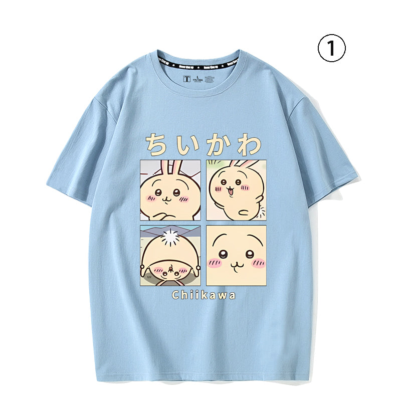 ちいかわシリーズ トップス にちじょうせいかつ ‌ユニセックス 半袖Ｔシャツ