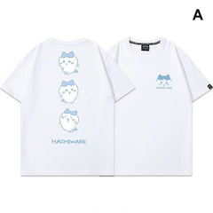可愛いキャラ ゆるかわ トップス 楽しい気分 ユニセックス 半袖Ｔシャツ