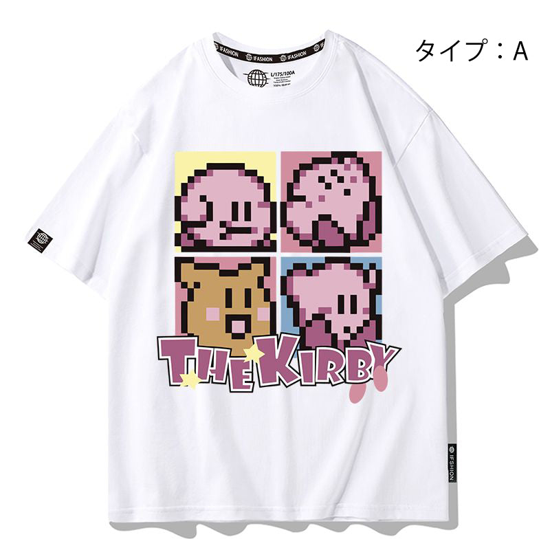 キャラクターシリーズ トップス カービィのに日常 ‌ユニセックス 半袖Ｔシャツ