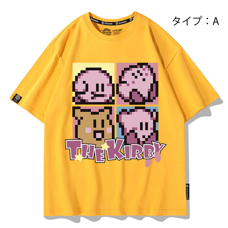 キャラクターシリーズ トップス カービィのに日常 ‌ユニセックス 半袖Ｔシャツ