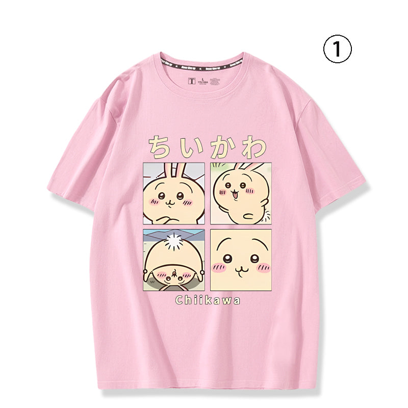 ちいかわシリーズ トップス にちじょうせいかつ ‌ユニセックス 半袖Ｔシャツ