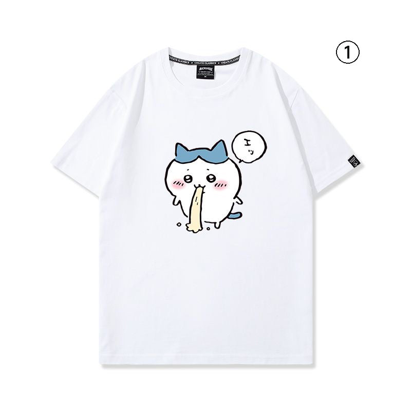 ちいかわシリーズ トップス 複雑な気持ち ‌ユニセックス 半袖Ｔシャツ