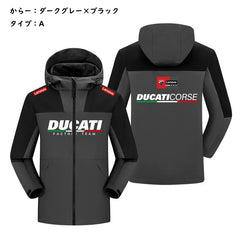 バイカースタイル アウター シンプルモード メンズ 防風 防寒 レーシングジャケット