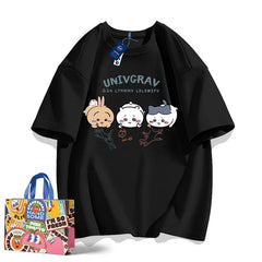 ちいかわシリーズ トップス 絵画 ユニセックス 半袖Ｔシャツ