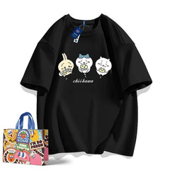 ちいかわシリーズ トップス クッキーを食べる ユニセックス 半袖Ｔシャツ