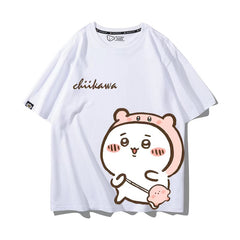 ちいかわシリーズ トップス ちいかわ キャラcosplay ‌ユニセックス 半袖Ｔシャツ