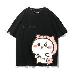 ちいかわシリーズ トップス ちいかわ キャラcosplay ‌ユニセックス 半袖Ｔシャツ