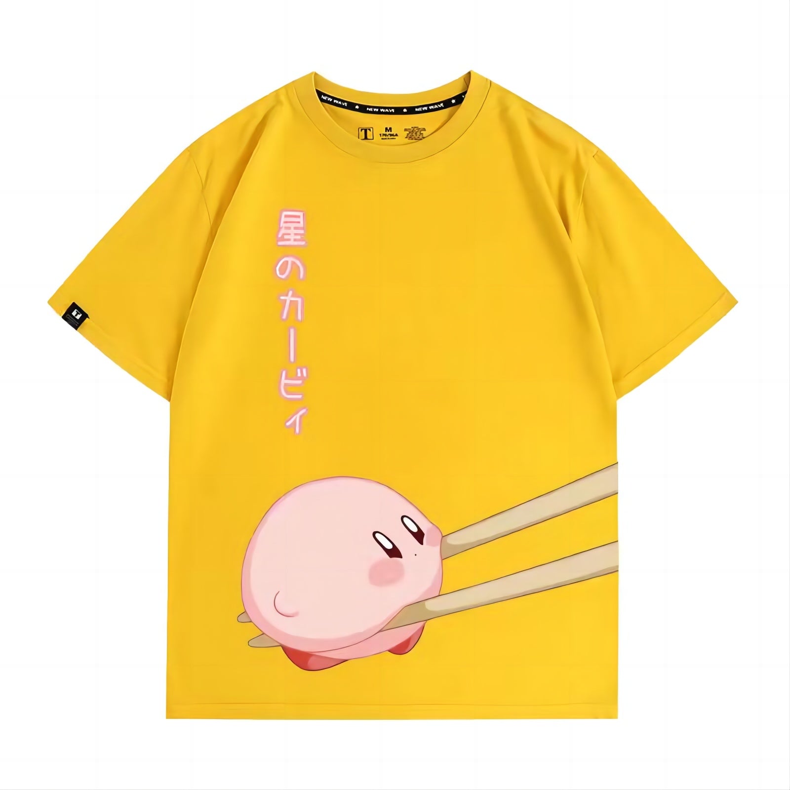 キャラクターシリーズ トップス カービィとはし ユニセックス 半袖Ｔシャツ