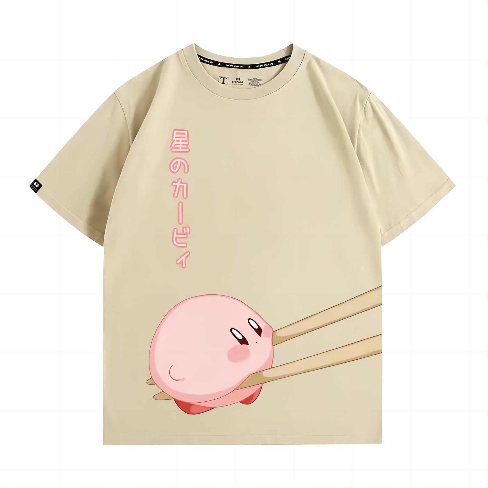 キャラクターシリーズ トップス カービィとはし ユニセックス 半袖Ｔシャツ