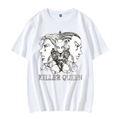 スタンド使い イラスト トップス  ヨシカゲとスタンド ユニセックス 半袖 Ｔシャツ
