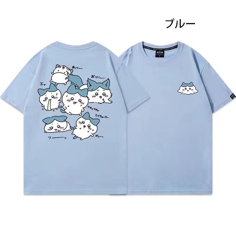 可愛いキャラ ゆるかわ トップス ハチの日常 ユニセックス 半袖Ｔシャツ