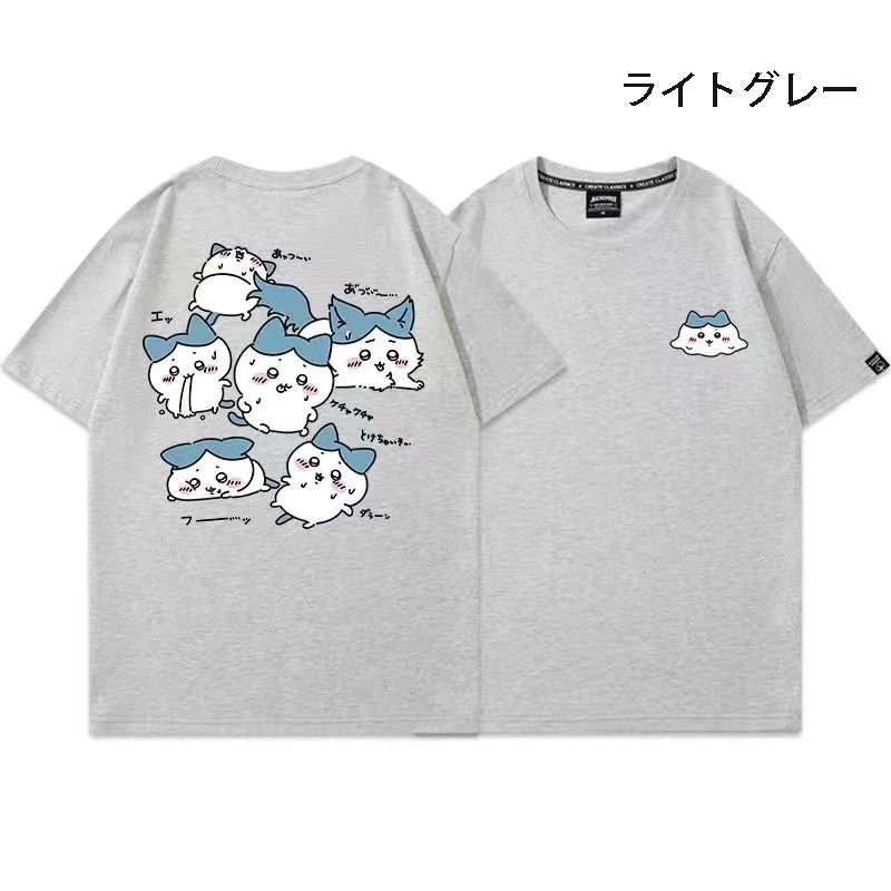 可愛いキャラ ゆるかわ トップス ハチの日常 ユニセックス 半袖Ｔシャツ