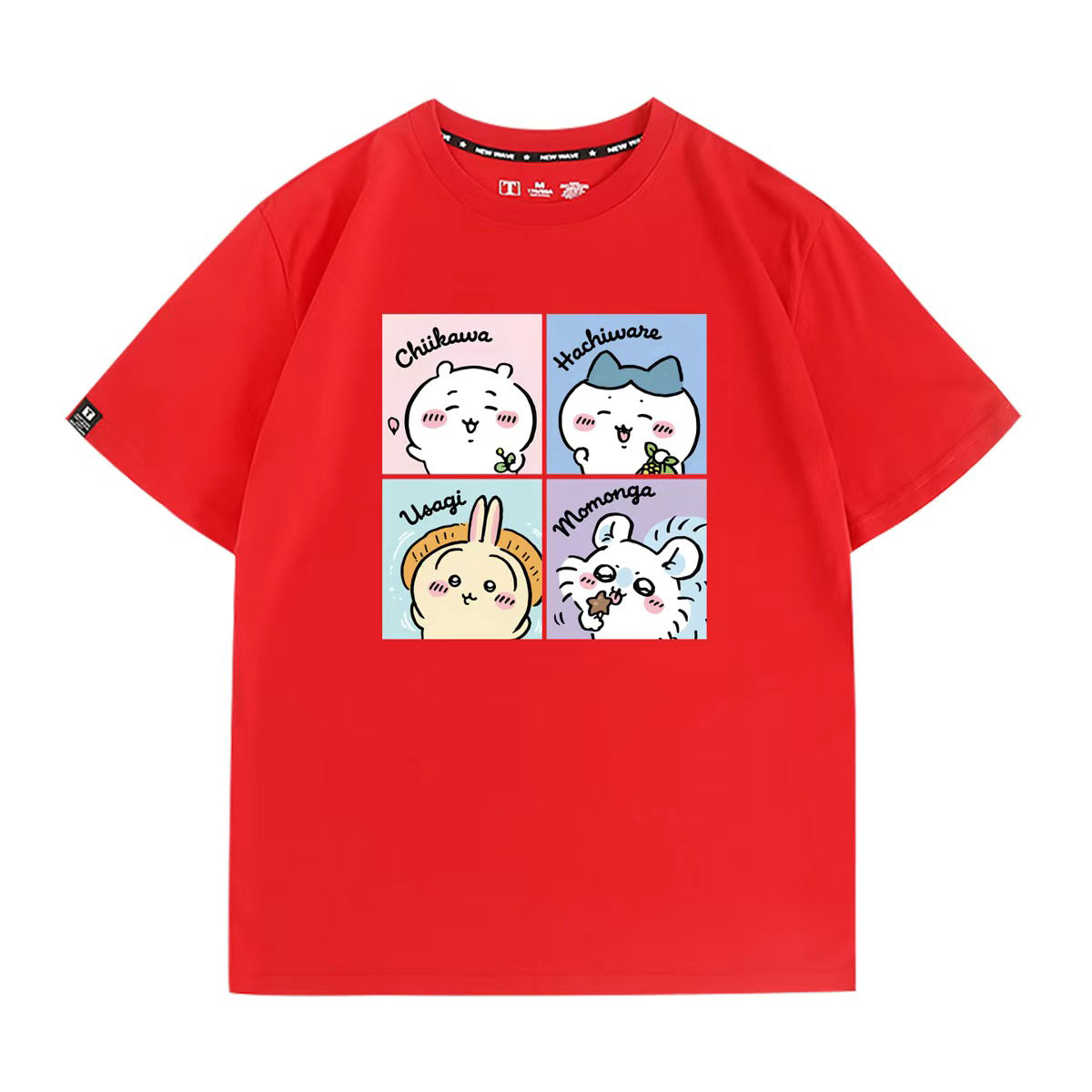 可愛いキャラ ゆるかわ トップス 農民 ユニセックス 半袖Ｔシャツ