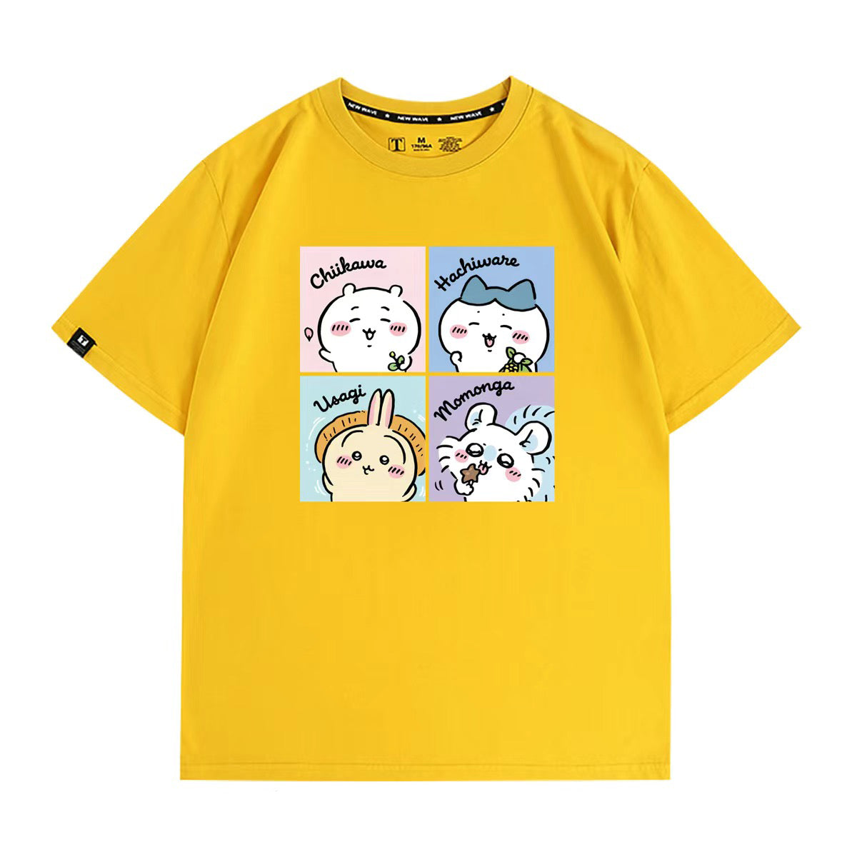 可愛いキャラ ゆるかわ トップス 農民 ユニセックス 半袖Ｔシャツ